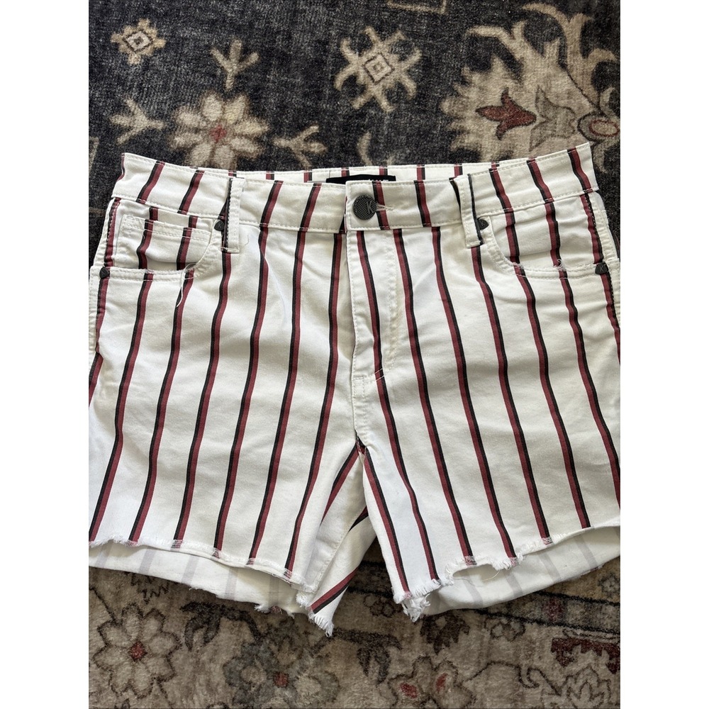 Kut From The Kloth Striped Short Shorts Size 6